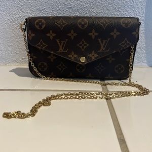 Authentic Louis Vuitton Felicie Pochette